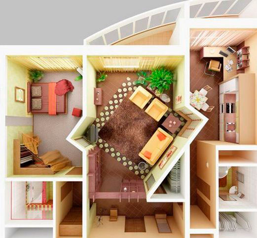 Так выглядит модель вашего дома в 3D