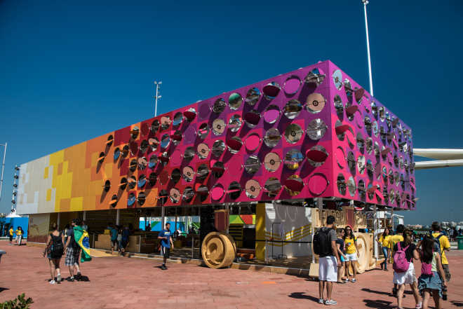 Танцевальный павильон на Олимпийские игры 2016 в Рио