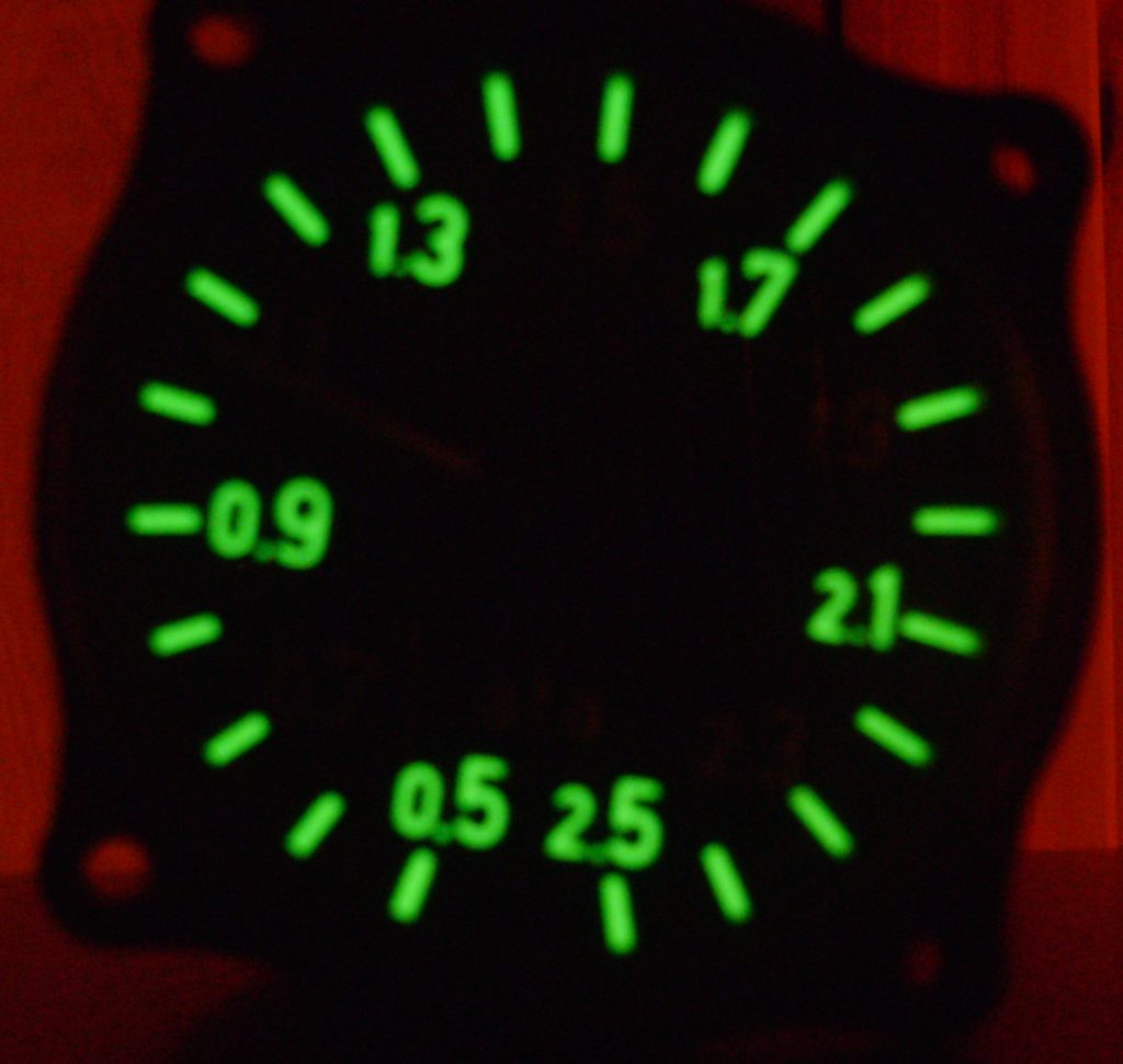 glow in the dark dial